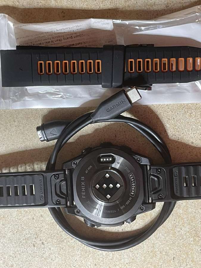 Nesiotas Garmin fenix 8 titanium 47 - nuotraukos Nr. 4