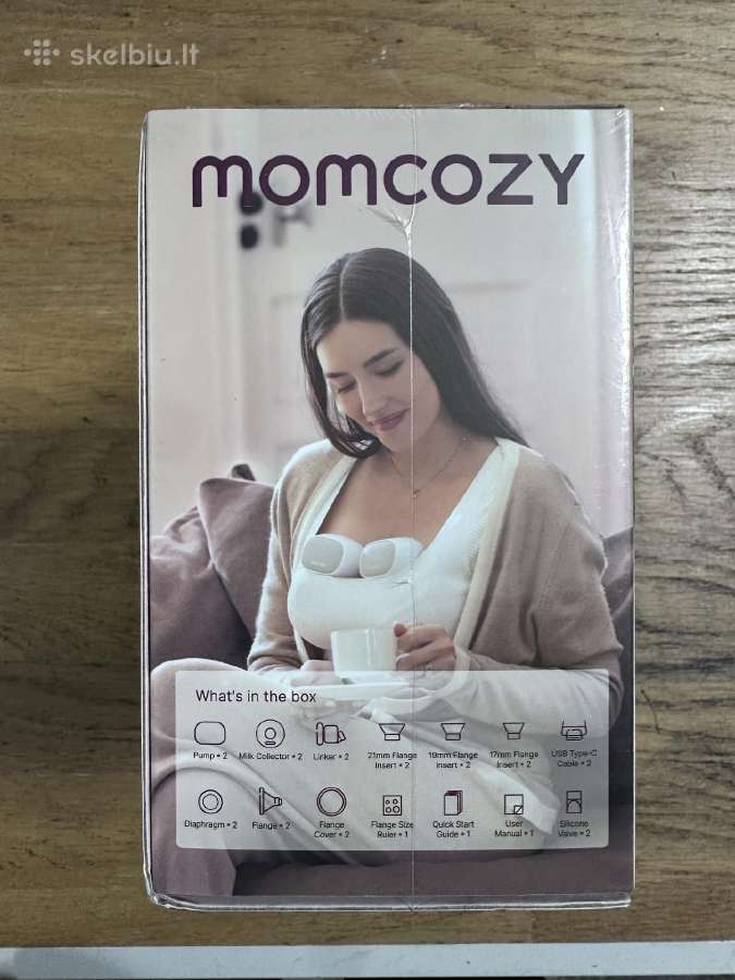 „Momcozy S9 Pro“ dvigubas nešiojamas pientraukis - nuotraukos Nr. 2