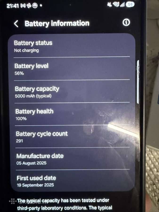 Samsung Galaxy S25 Ultra 256gb Titanium Gray - nuotraukos Nr. 6