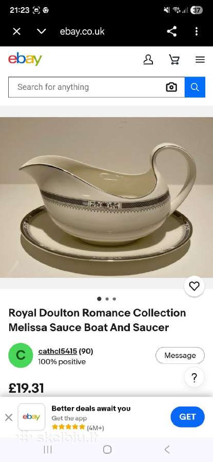 Royal Doulton porceliano kavos servizas - nuotraukos Nr. 13