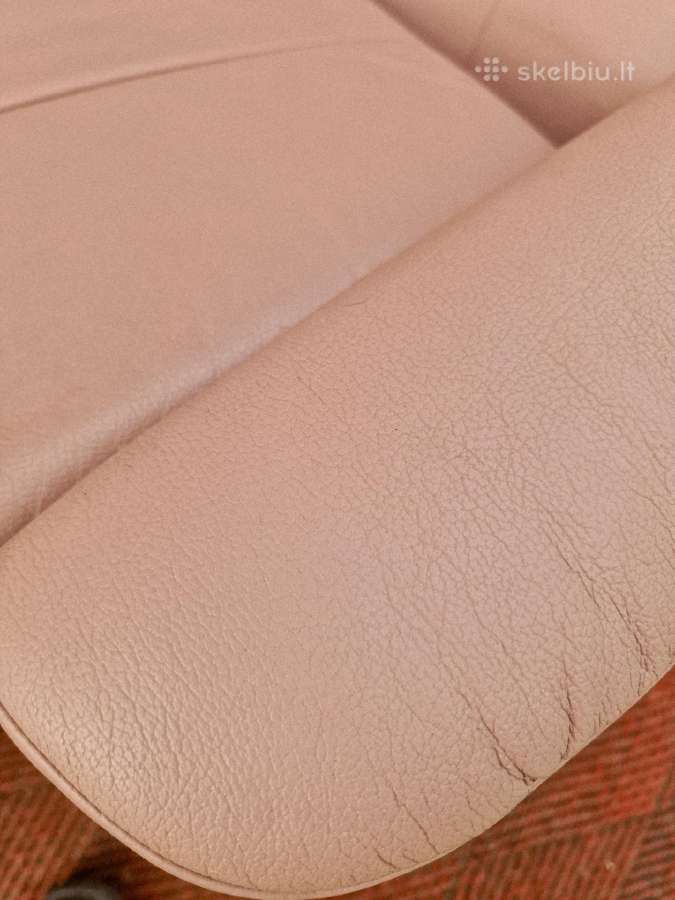 Ekornes poilsio fotelis/reglaineris su pakoju - nuotraukos Nr. 16