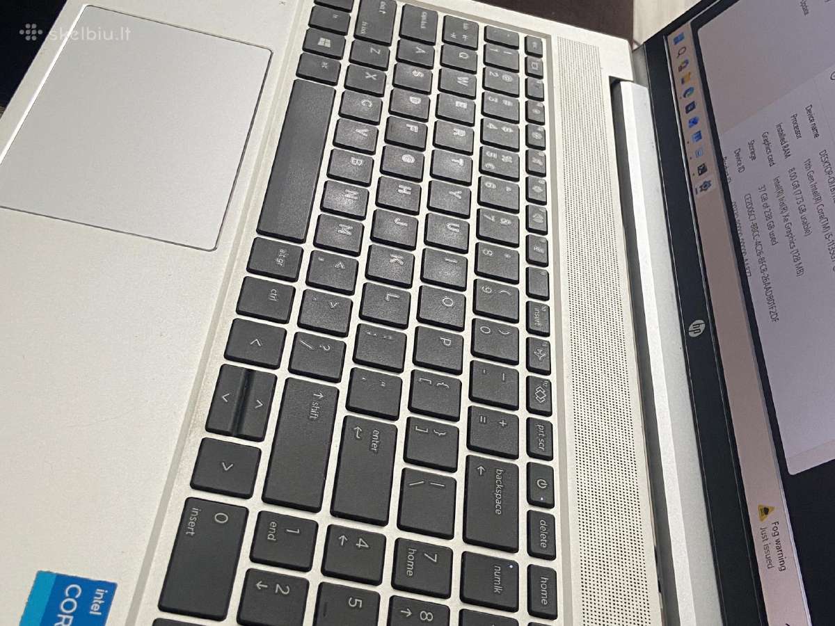 I5 11th gen 256gb Hp probook 450 g8; RAM: 8/32/64 - nuotraukos Nr. 9