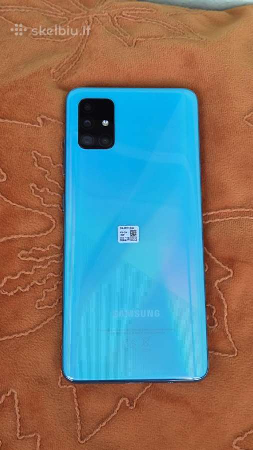 Telefona Samsung Galaxya51 - nuotraukos Nr. 2