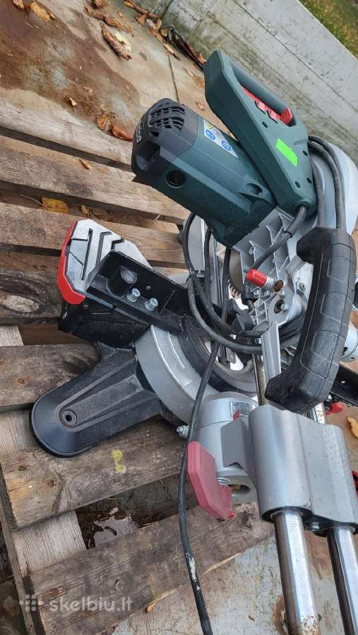 Metabo skersinio pjovimo staklės Kgs 254 M - nuotraukos Nr. 6