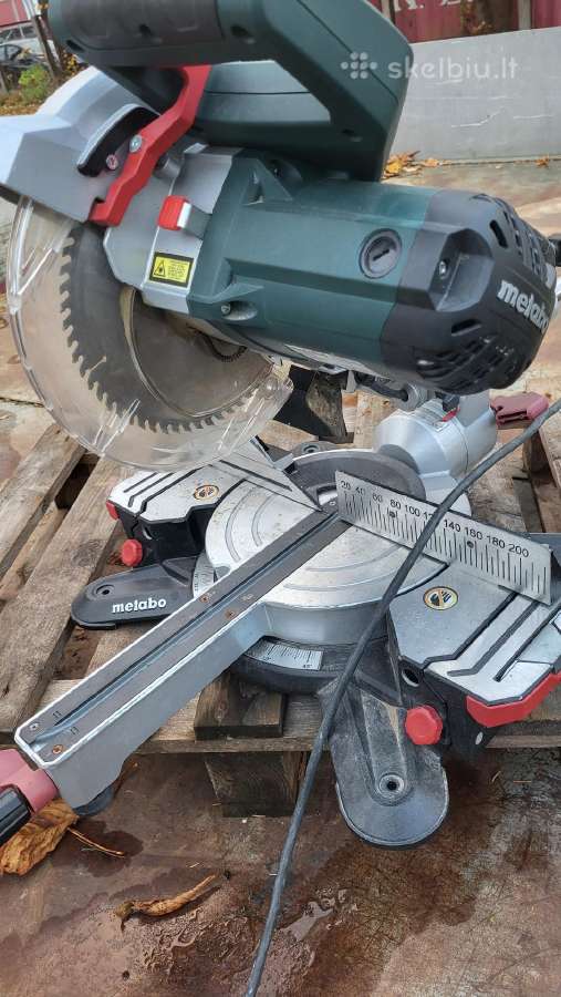 Metabo skersinio pjovimo staklės Kgs 254 M - nuotraukos Nr. 3