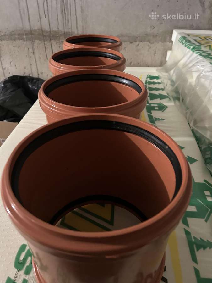 Wavin Pvc lauko nuotekų remontinė mova 200 - nuotraukos Nr. 2