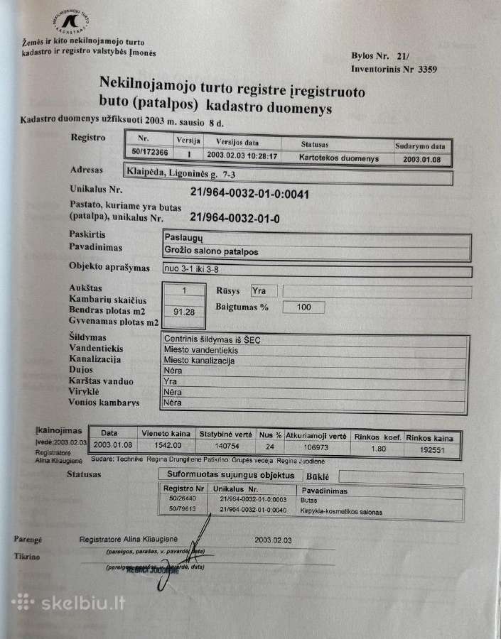 Įrengtos komercinės patalpos Klaipėdos centre - nuotraukos Nr. 12