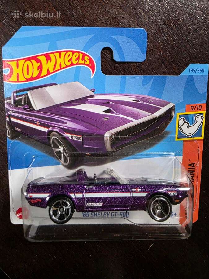 Hot Wheels 69 Shelby GT-500 - nuotraukos Nr. 2
