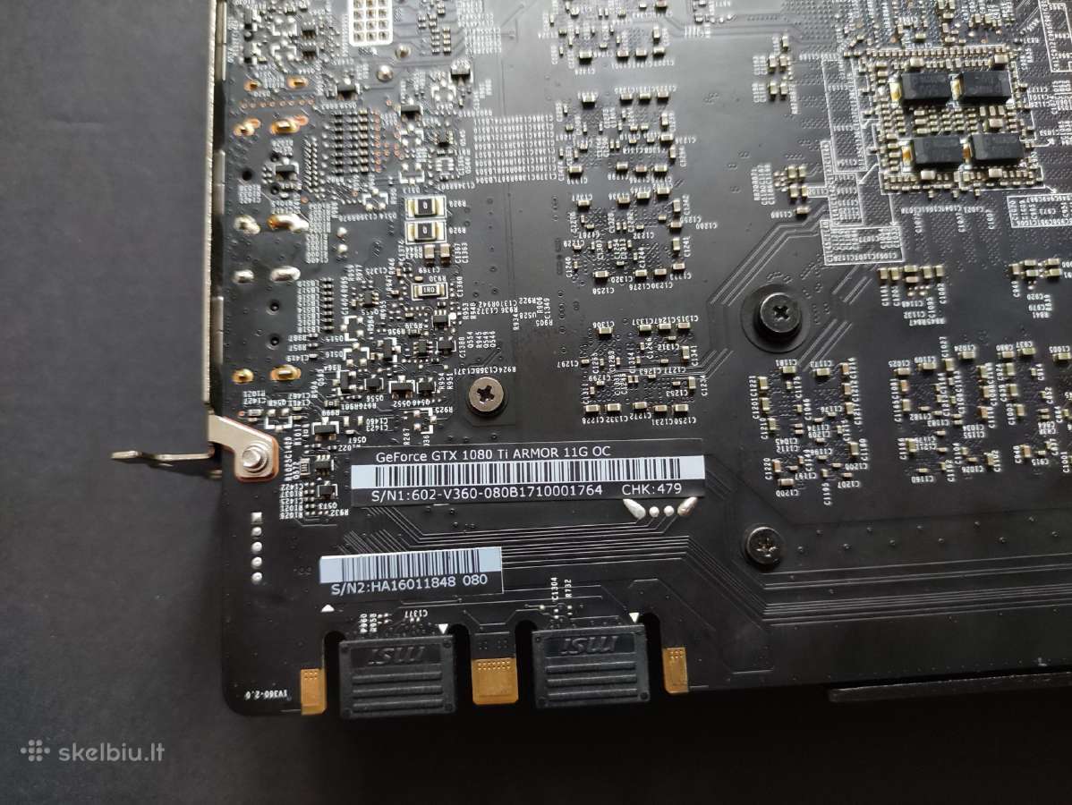 Vaizdo plokštė Gtx 1080 Ti Armor 11g Oc - nuotraukos Nr. 5