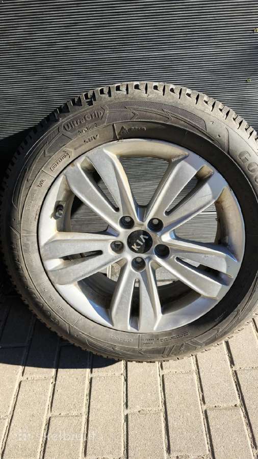 Kia Sportage R17 ratlankiai su žieminėm padangomis - nuotraukos Nr. 5