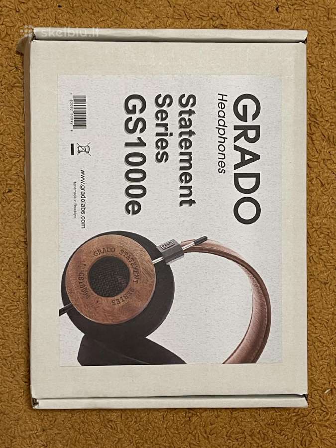 Grado Gs 1000e Statement (Usa) - nuotraukos Nr. 3