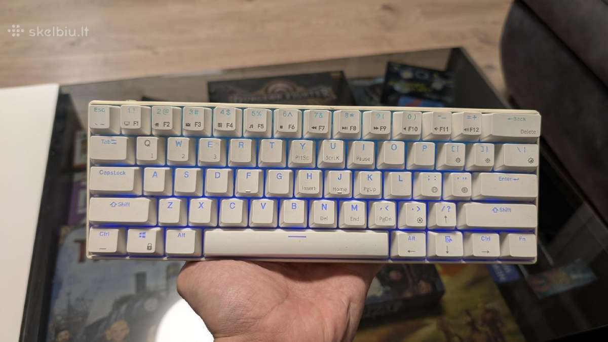 Royal Kludge Rk61 mechaninė klaviatūra - nuotraukos Nr. 3