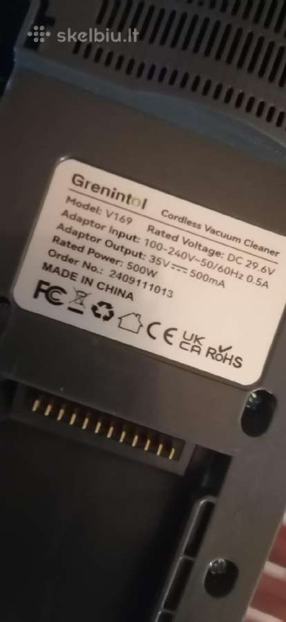Grenintol 2in1. dulkiu siurblys sluota. 500 W - nuotraukos Nr. 5