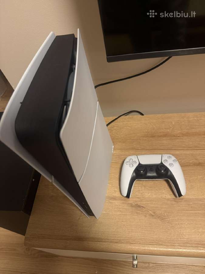 Sony playstation 5 slim Digital, 825 GB, balta - nuotraukos Nr. 2