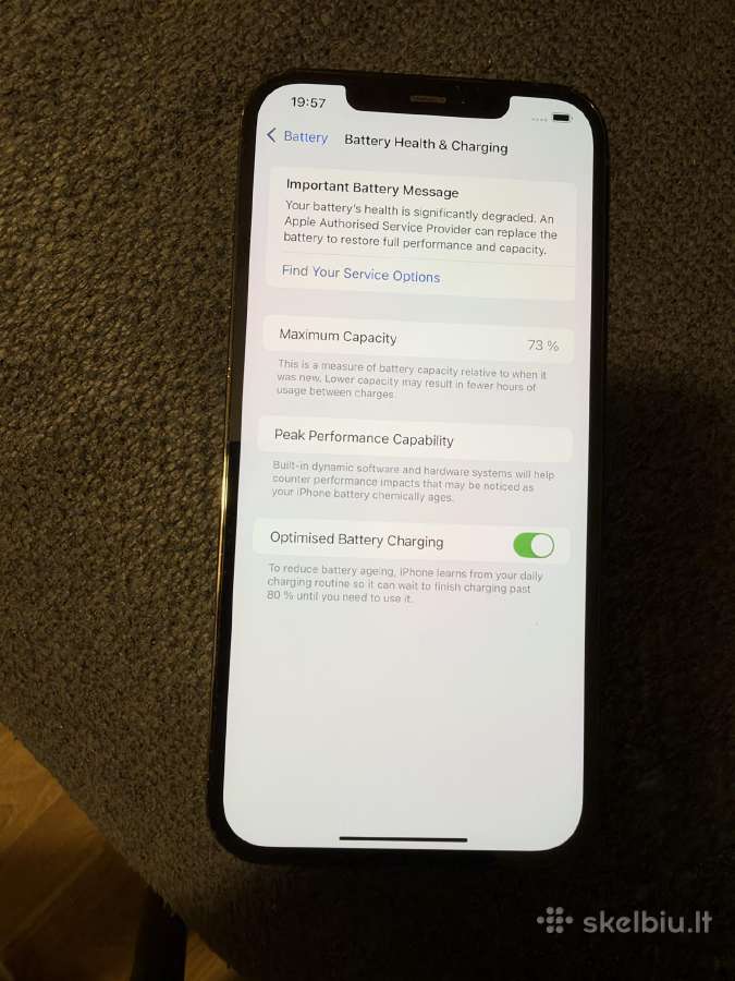 iPhone 12 Pro Max Pacific Blue 128gb - nuotraukos Nr. 8