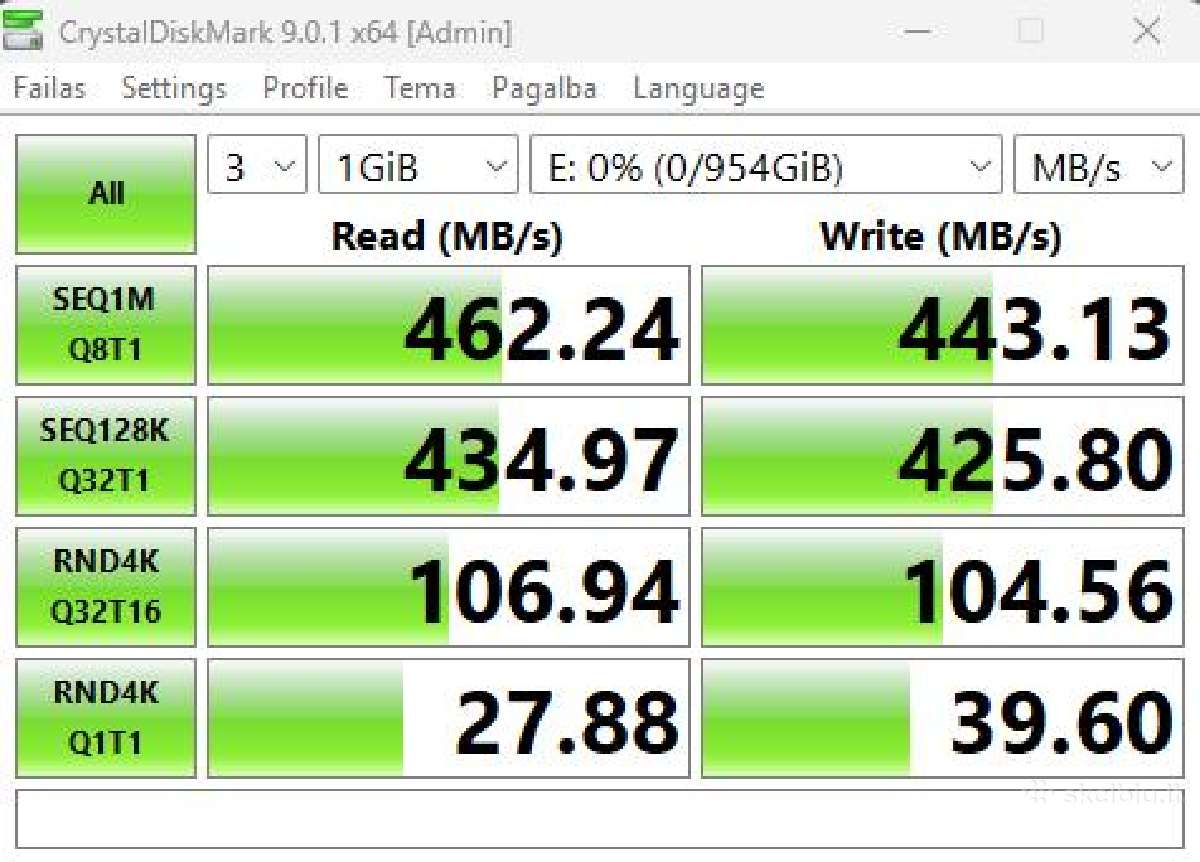 Intenso 1 TB Sata III M.2 SSD su Ugreen Enclosure - nuotraukos Nr. 3