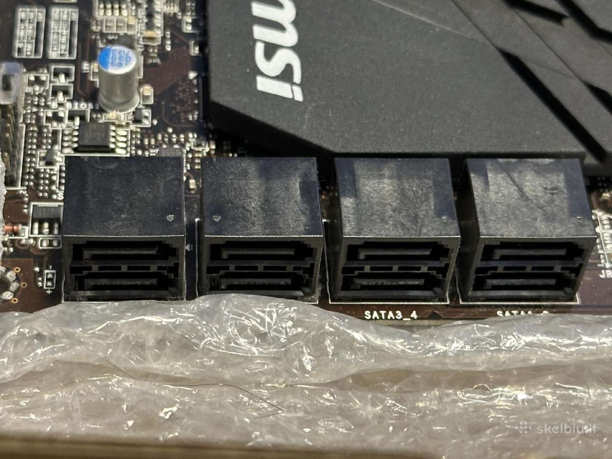Msi X99a Raider Lga 2011-3 pagrindinė plokštė - nuotraukos Nr. 4