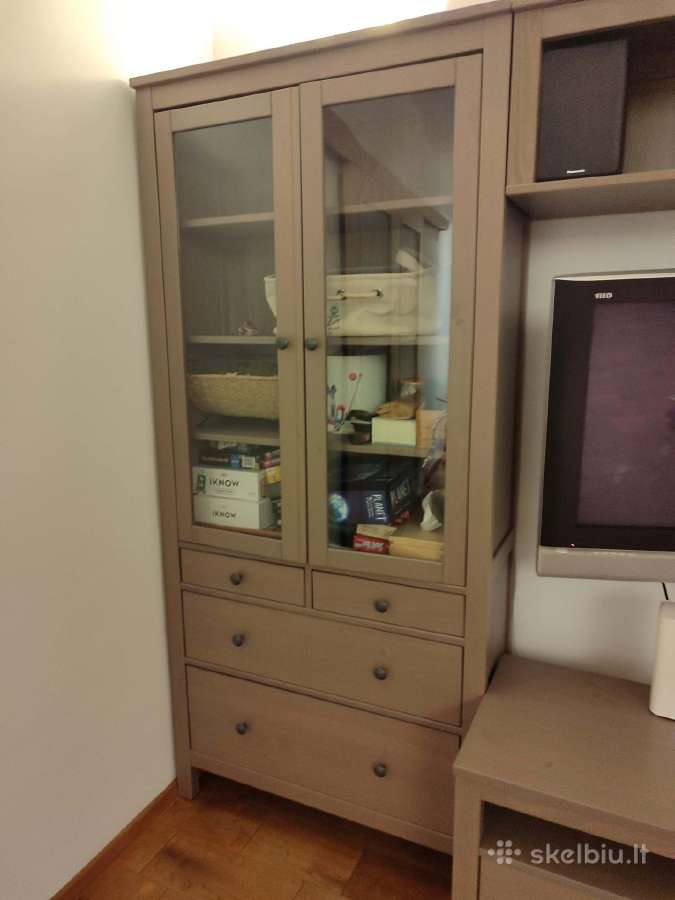 Ikea Hemnes svetainės baldų komplektas iš medžio - nuotraukos Nr. 4