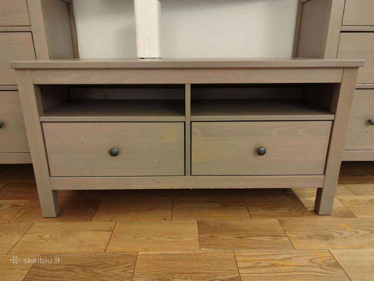 Ikea Hemnes svetainės baldų komplektas iš medžio - nuotraukos Nr. 6