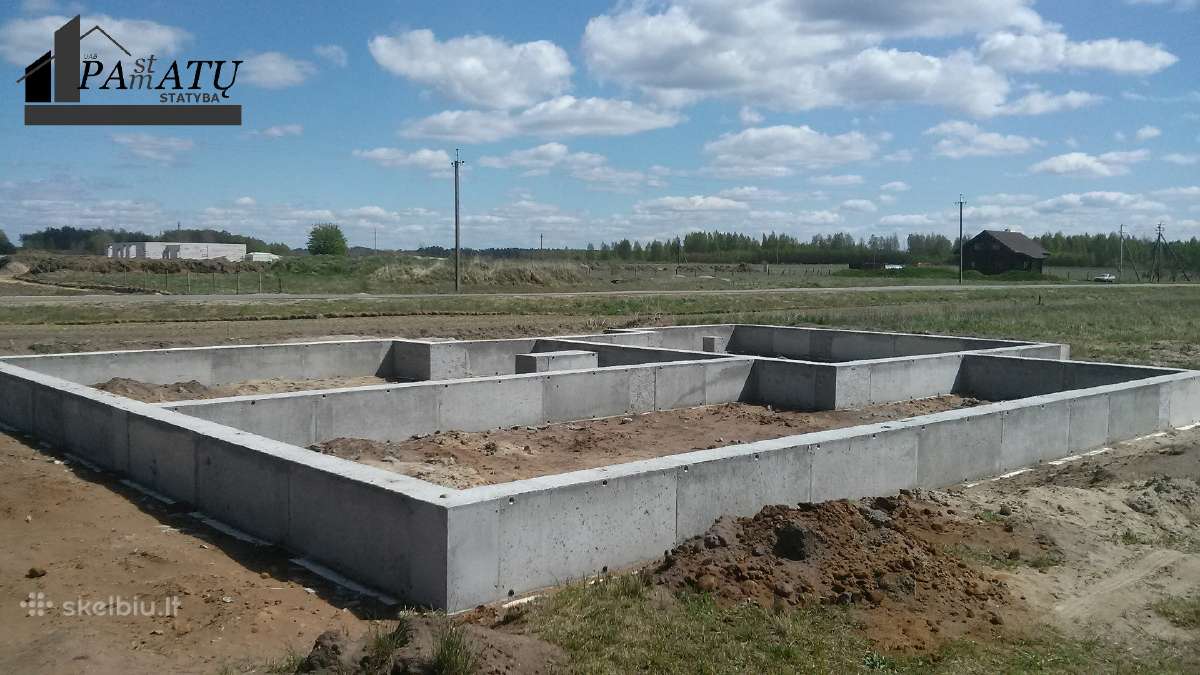 Polinių gręžtinių pamatų įrengimas - nuotraukos Nr. 14