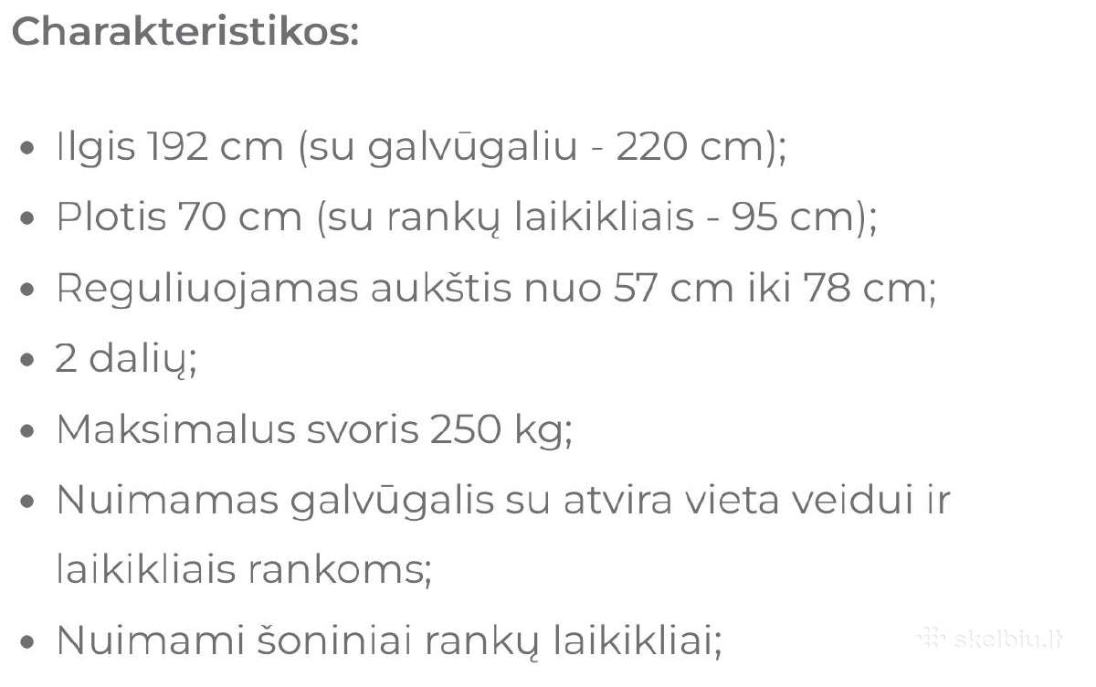 Gultas - nuotraukos Nr. 3