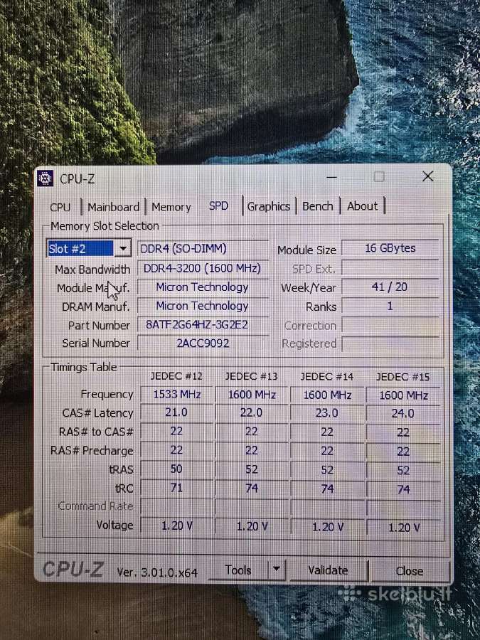 Hp Elitedesk 705 G5 desktop mini. 16gb/512gb - nuotraukos Nr. 4