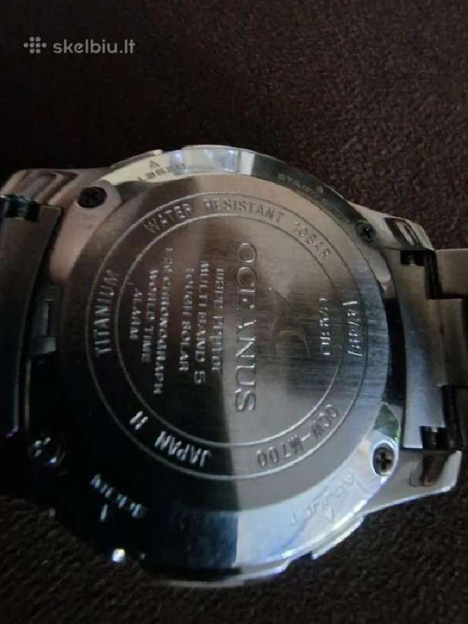 Casio Oceanus Ocw-m700 - nuotraukos Nr. 10