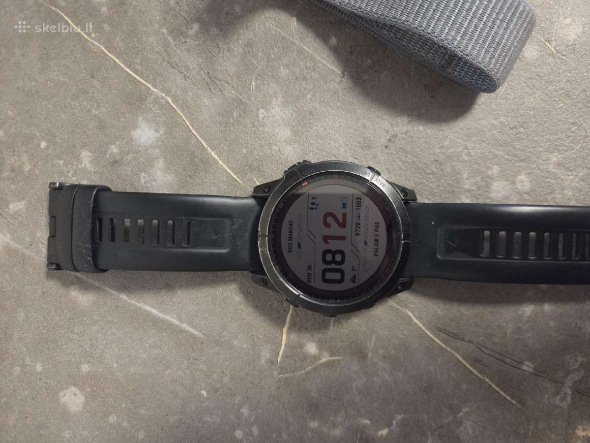 Garmin Fenix 7x Sapphire Solar 51mm - nuotraukos Nr. 2