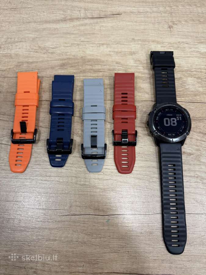 Garmin Fenix 6x pro 51mm - nuotraukos Nr. 8