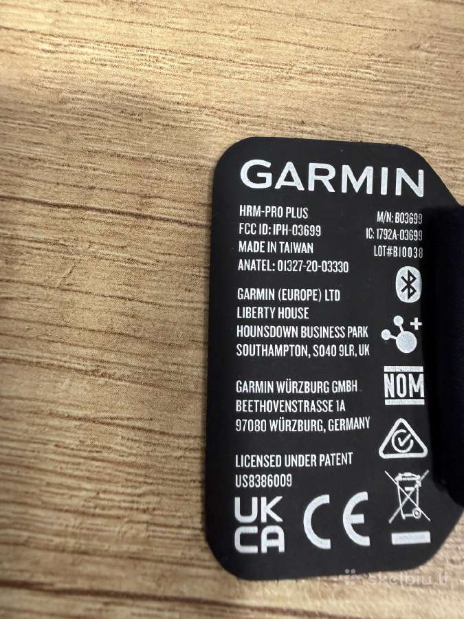 Garmin Hrm-pro Plus - nuotraukos Nr. 2