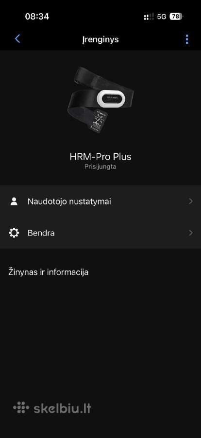Garmin Hrm-pro Plus - nuotraukos Nr. 5
