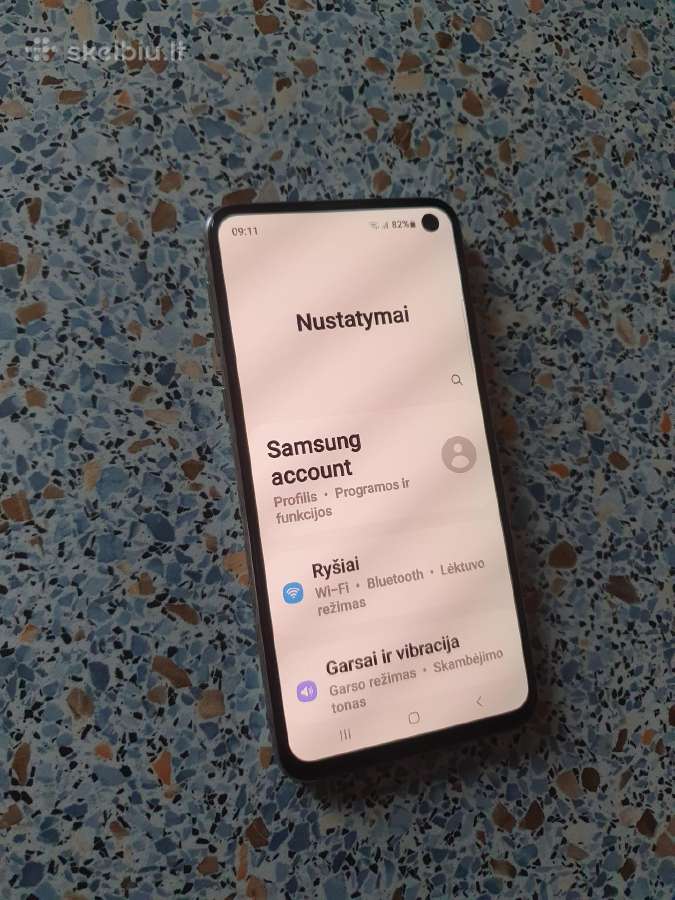 Samsung s10e 128/6 geros būklės - nuotraukos Nr. 4
