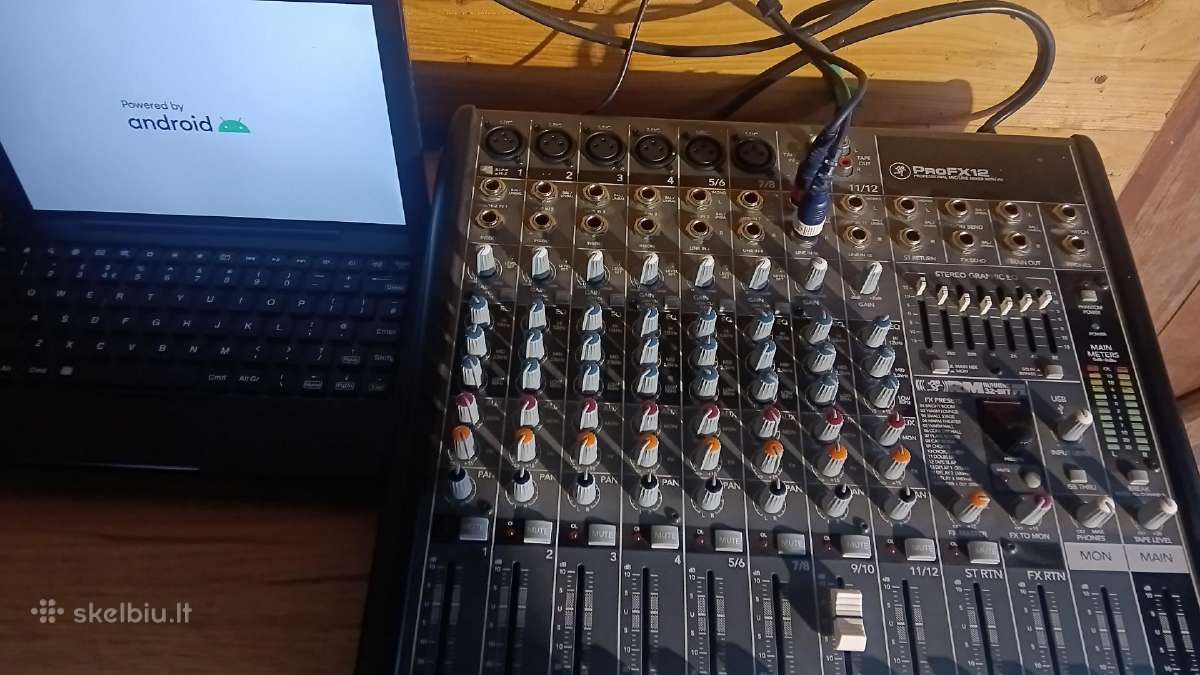 Garso kolonėlės Warfedale+lem subas Mackie mikser - nuotraukos Nr. 8