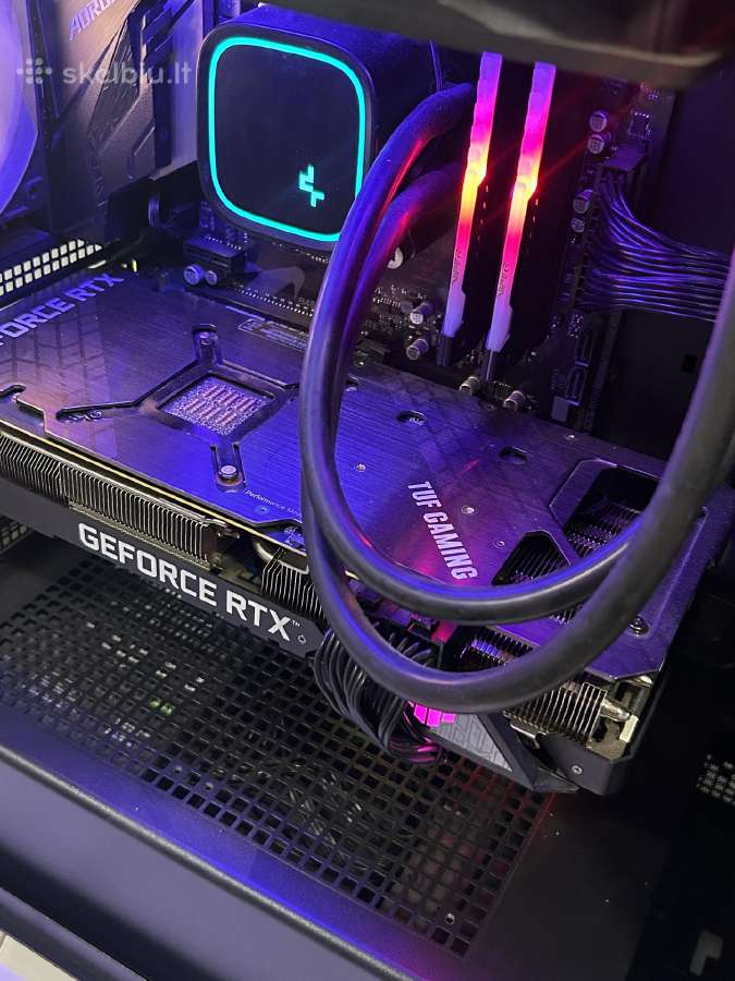Galingas Pc su Rtx 3080, Ryzen 7 5800x, 32gb RAM - nuotraukos Nr. 3