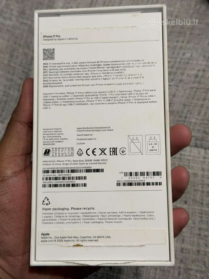 iPhone 17 pro - nuotraukos Nr. 7