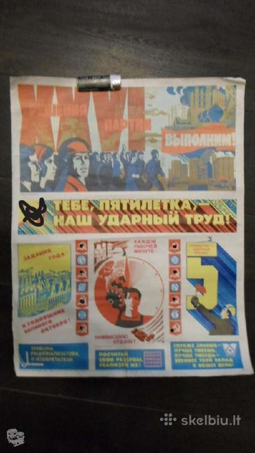 Propoganda 3 plakatai - nuotraukos Nr. 3