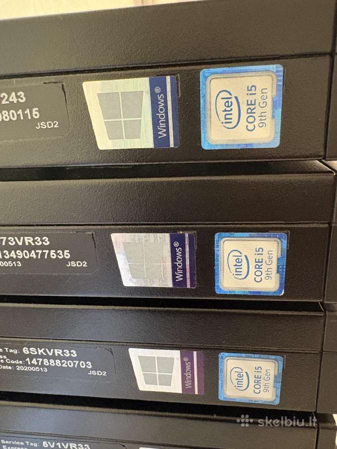 „Dell Optiplex 7070“. 9-osios kartos „Core i5“. Be - nuotraukos Nr. 4