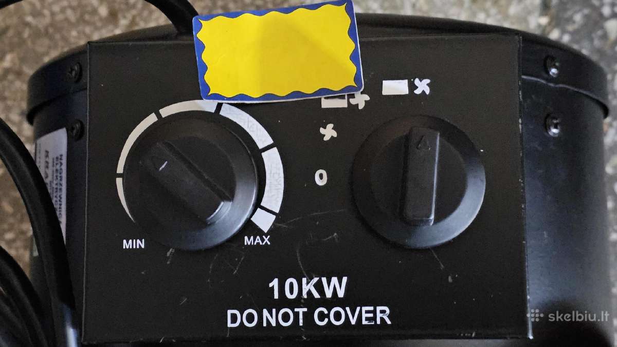 Elektrinis šildytuvas 400v 220v Šildytuvai - nuotraukos Nr. 3