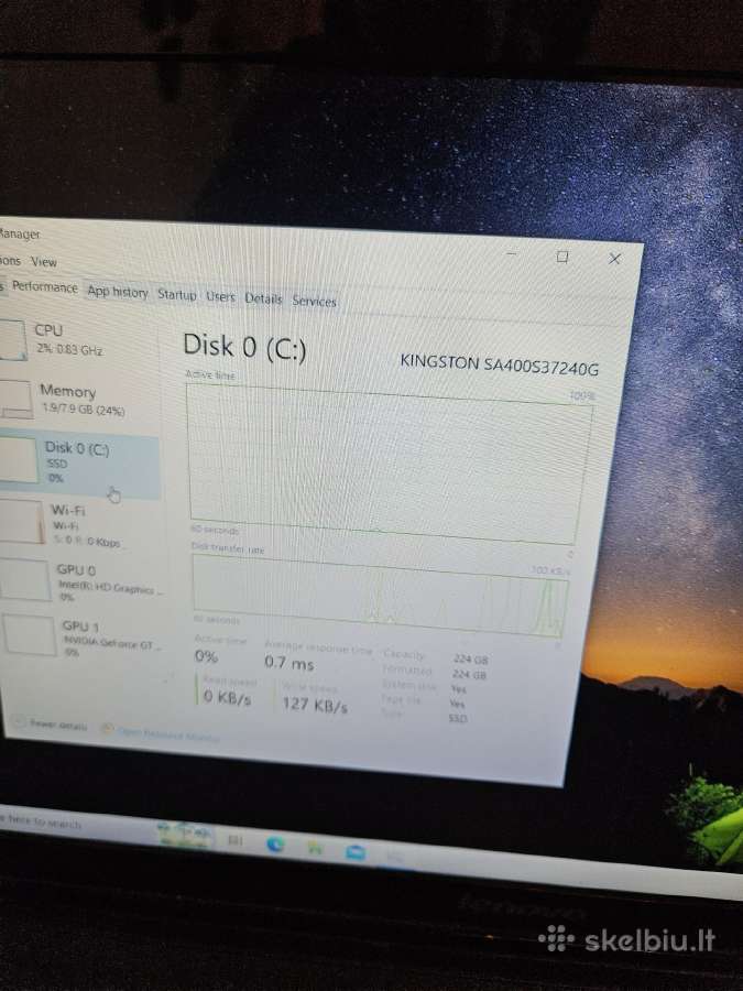 Lenovo Y510p i5 / Gaming / 8gb RAM / SSD / GT 755m - nuotraukos Nr. 5