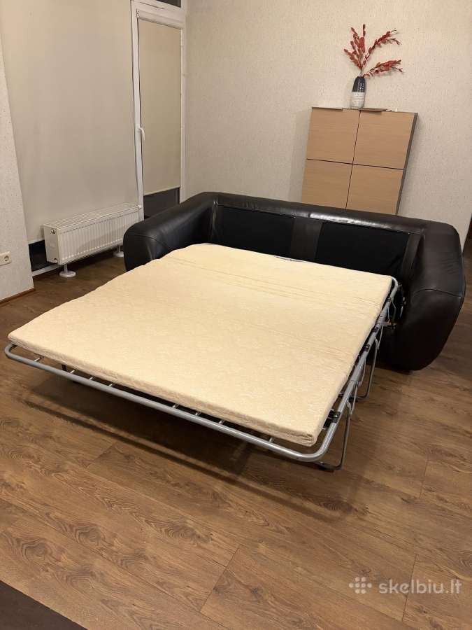 Minkšti svetainės baldai_natūrali oda - nuotraukos Nr. 3