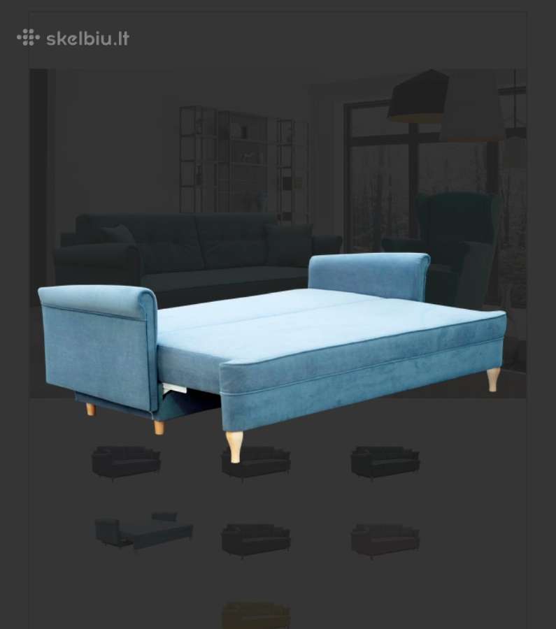 Sofa-lova neutrali - nuotraukos Nr. 9