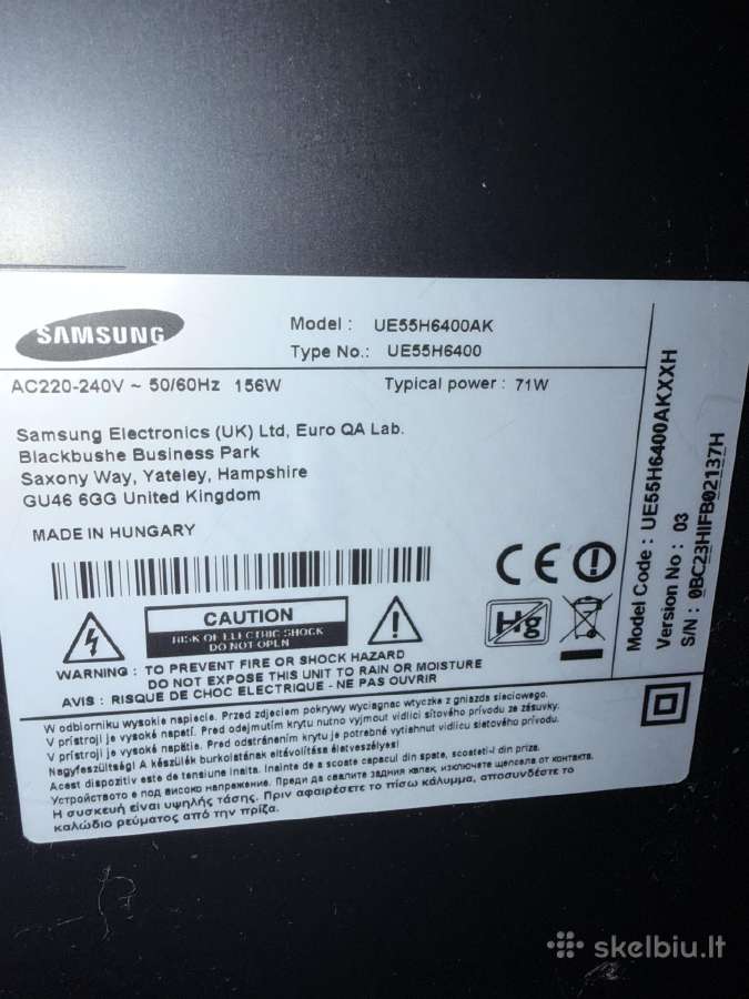 Samsung smart 55 - nuotraukos Nr. 3