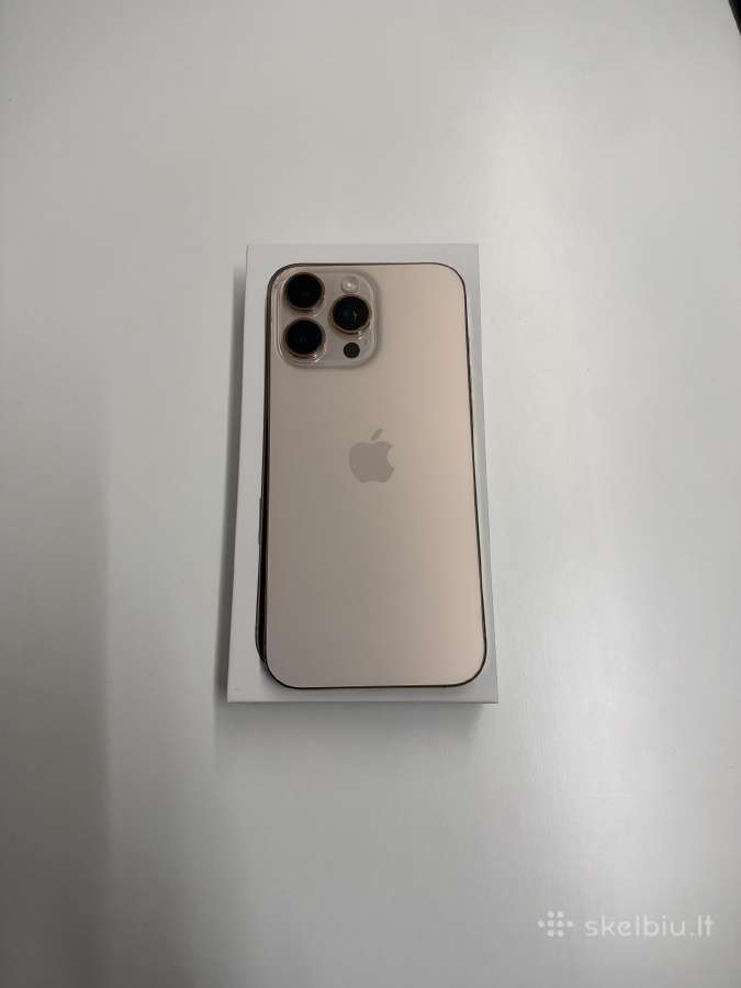 Geros būklės 16 Pro max 256 GB desert titanium - nuotraukos Nr. 2
