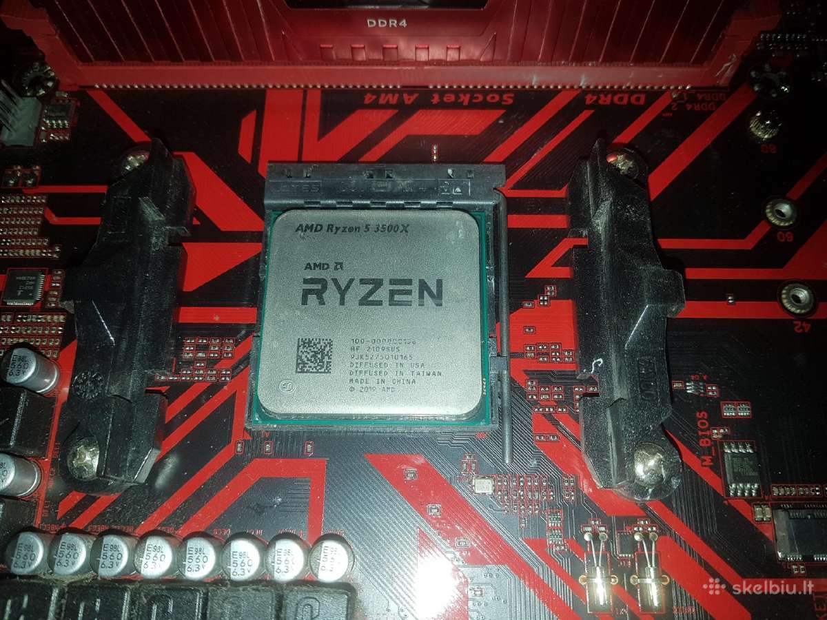 Amd 3500x Gigabyte B450m Gaming Corsair 8gb 3000 - nuotraukos Nr. 3
