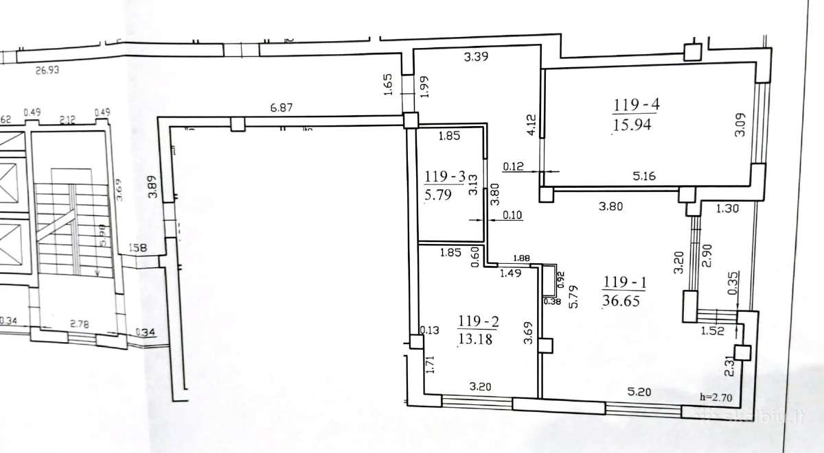 3 kambarių butas - nuotraukos Nr. 11