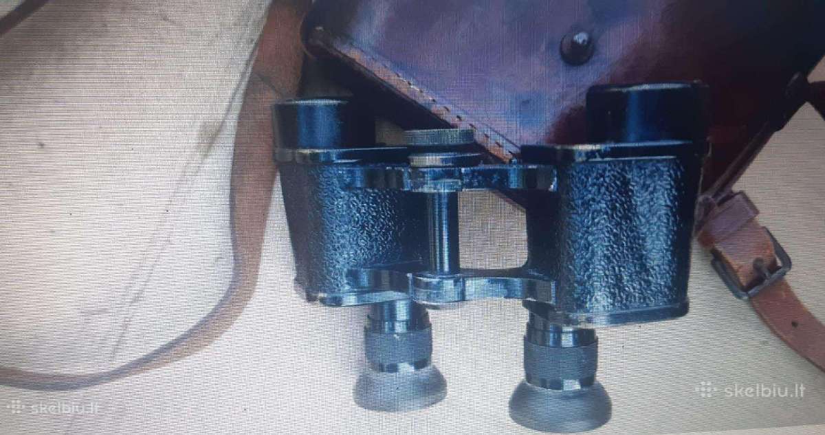 Ww2 Vermachto kariniai žiūronai Carl Zeiss dėklu - nuotraukos Nr. 3