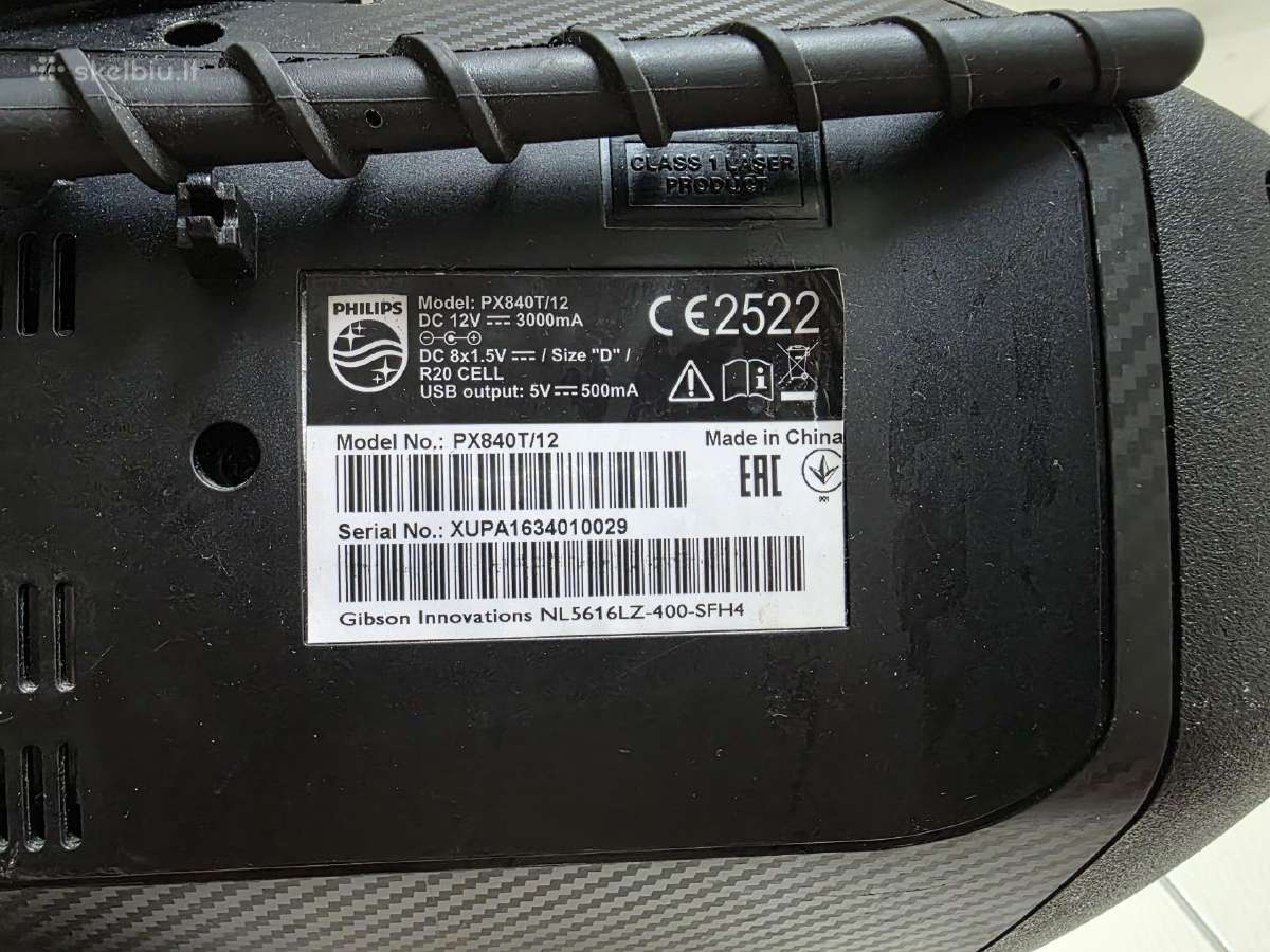 Philips muzikinis centras - nuotraukos Nr. 11