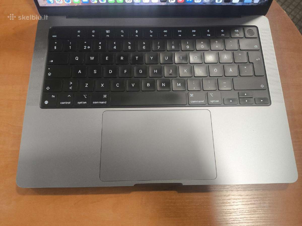 MacBook M1 Pro 2021 M1 Pro 32gb 1tb 19% - nuotraukos Nr. 2