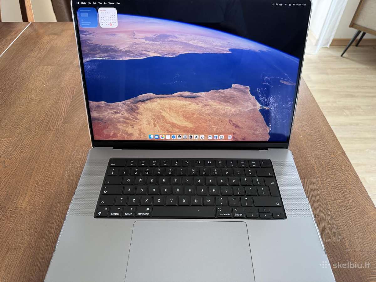Apple MacBook Pro 16 M1 16 GB RAM 1tb - nuotraukos Nr. 2