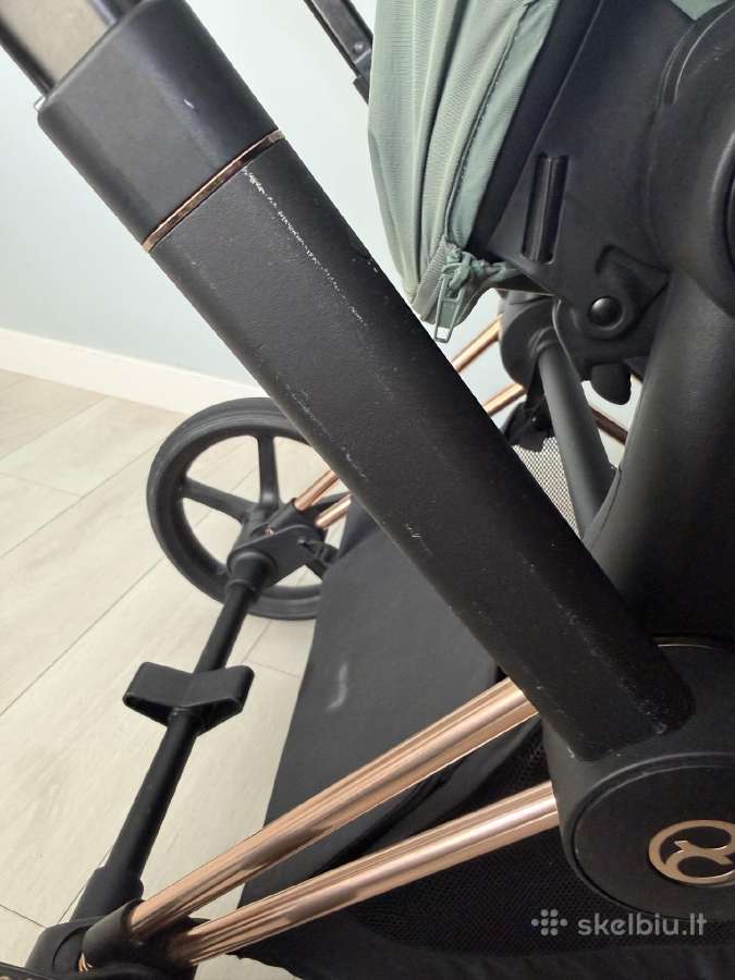 Parduodamas Cybex Priam V4 komplektas – Rose Gold - nuotraukos Nr. 11